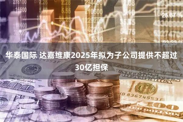 华泰国际 达嘉维康2025年拟为子公司提供不超过30亿担保